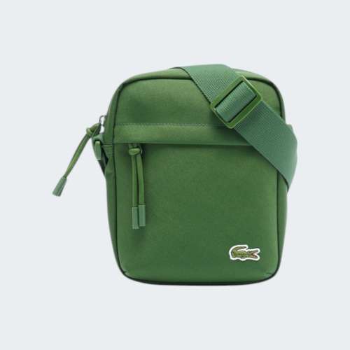 BOLSA LACOSTE FLAT CROSSOVER VERT