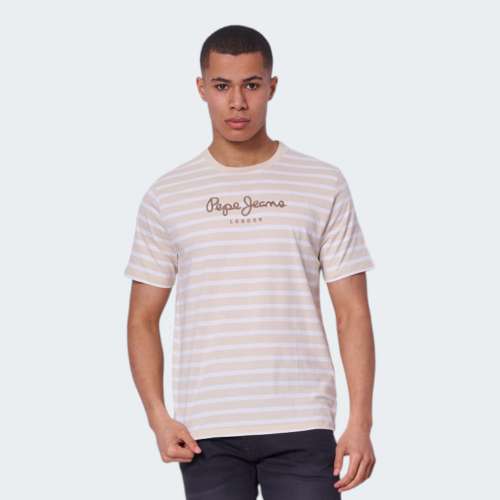 TSHIRT PEPE JEANS STRIPED BASIC LIGHT B