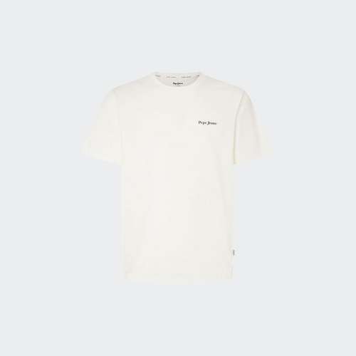 TSHIRT PEPE JEANS AXEL C OFF WHITE