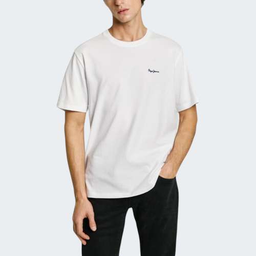 TSHIRT PEPE JEANS CONTRAST CONNOR WHITE