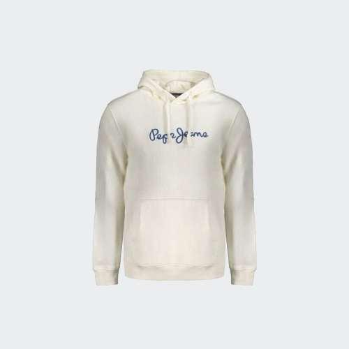 HOODIE PEPE JEANS NEW JOE OFF WHITE