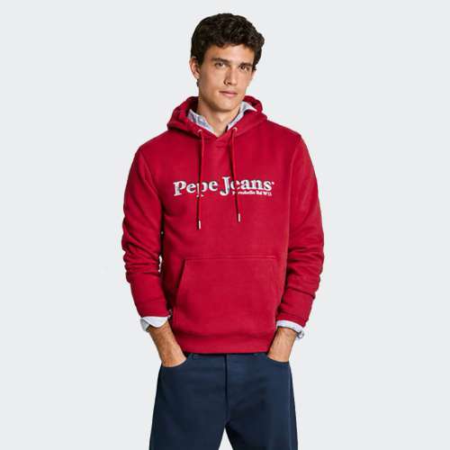 HOODIE PEPE JEANS SOMERS RUBY RE