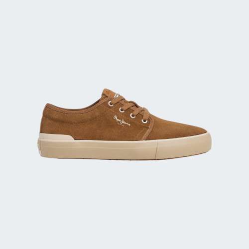 PEPE JEANS BEN SUEDE TOBACCO