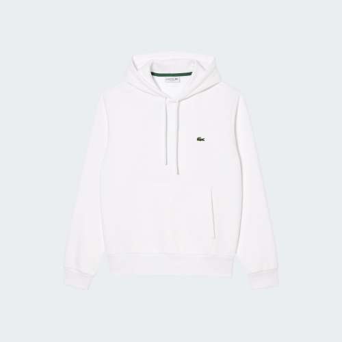 HOODIE LACOSTE SH9839 WHITE