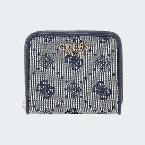 CARTEIRA GUESS NEDA NAVY LOGO