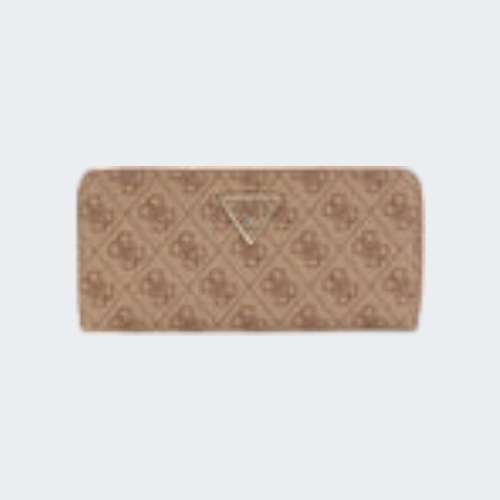 CARTEIRA GUESS LAUREL II SLG LATTE LOGO