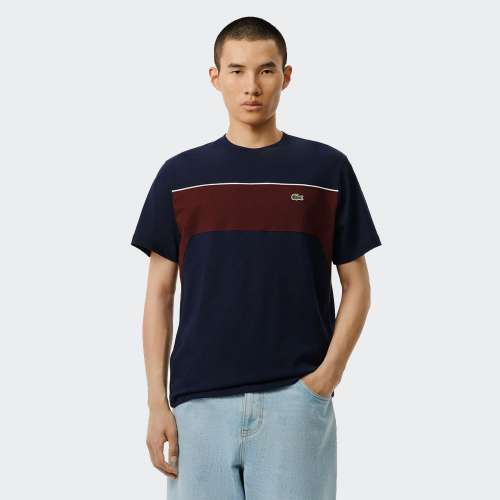 TSHIRT LACOSTE TH2853 NAVY BUE/EXPR