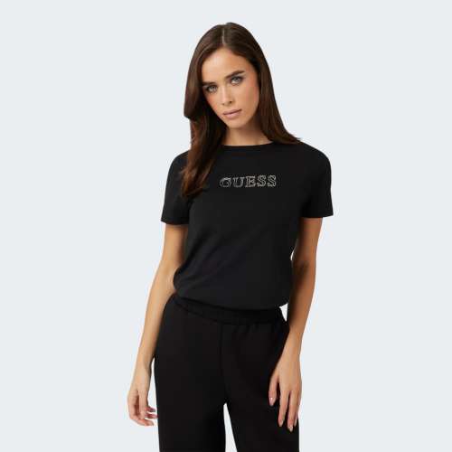 TSHIRT GUESS BRIANA JBLK