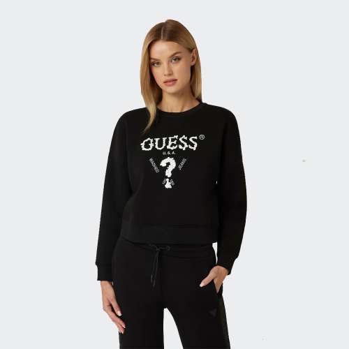 SWEATSHIRT GUESS SARAH JBLK