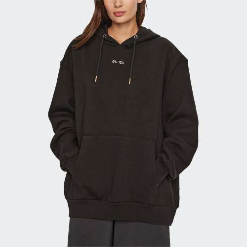 HOODIE GUESS MIDGE OVERSIZE JBLK