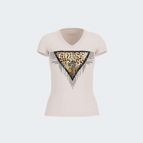 T-SHIRT GUESS TRIANGLE TIGER G012