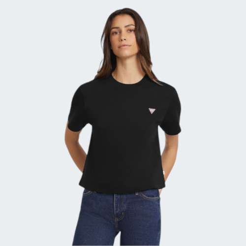 TSHIRT GUESS BOXY JBLK