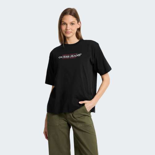 TSHIRT GUESS AMERICAN JBLK