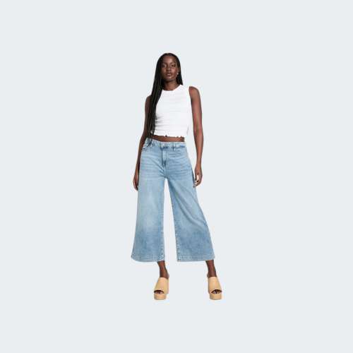 CALCAS GUESS BELLFLOWER CROP WIDE LEG AVRS