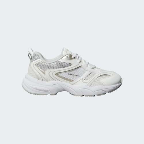 CALVIN KLEIN MESH BRIGHT WHITE SILVER